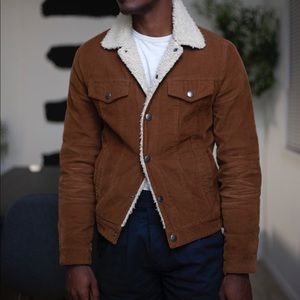 Express Shearling corduroy jacket